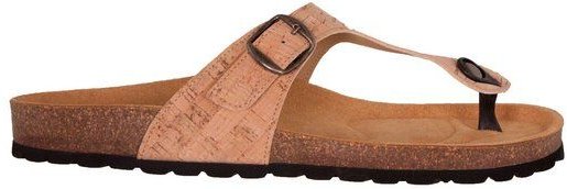 Shoezuu Vegan Vegane Zehentrenner Fußbett Sandalen aus Kork
