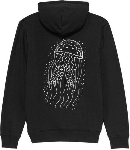 Thumbnail - vis wear Qualle Unisex Premium Hoodie aus Bio-Baumwolle