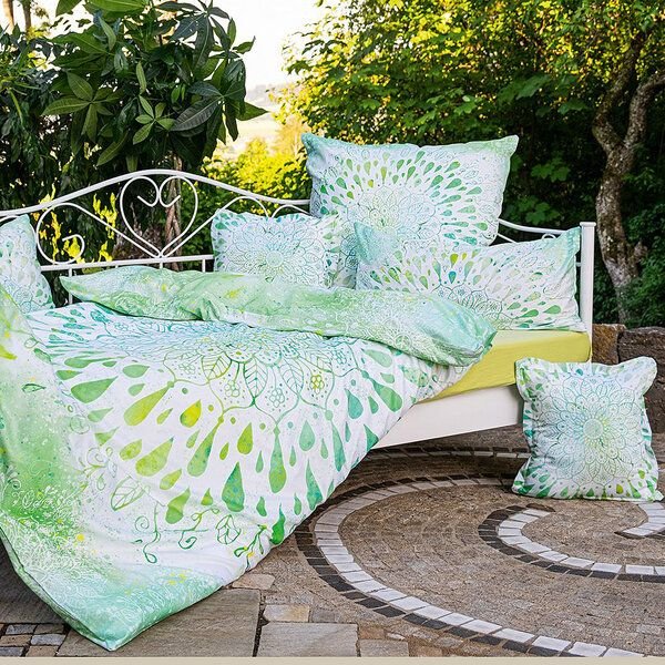 The Spirit of OM Wendebettwäsche Green Dream