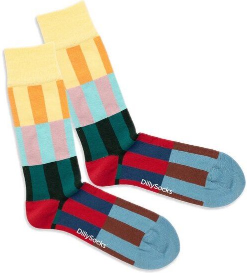 DillySocks Socken Beach Chairs aus Biobaumwoll-Mix