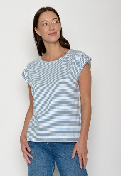 Thumbnail - GREENBOMB Basic Timid - Lässiges Shirt aus LENZING TENCEL Mix / Fair & Vegan