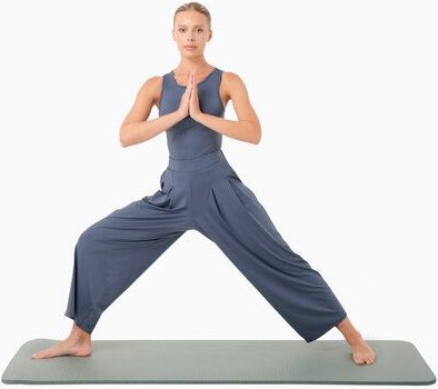 ORGANICATION PEENY | Weit geschnittene Hose aus recyceltem Polyamid