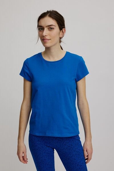 TRANQUILLO Basic-Shirt aus Biobaumwolle (W25C05)