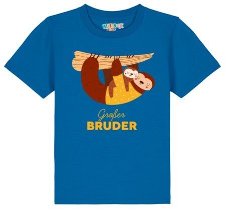 watabout.kids T-Shirt Kinder Faultier Großer Bruder