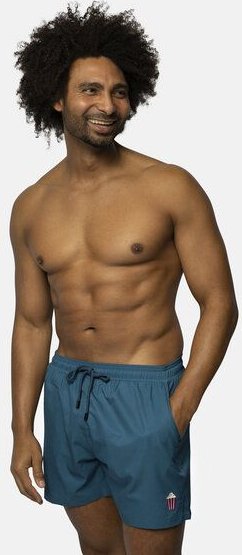 Narwal Badehose mit kleinem Motiv