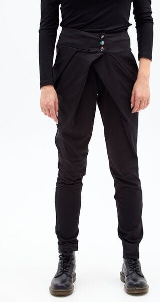 KOKOworld Nachhaltige Hose Button 2.0 aus Bio-Baumwolle – mit Taschen & dekorativen Knöpfen – Fair Fashion aus Europa – ...