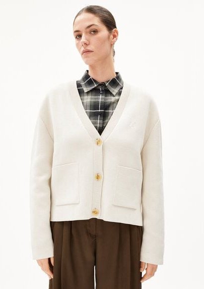 ARMEDANGELS FIONAA MILANO - Damen Strickjacke Oversized Fit aus Bio-Baumwolle