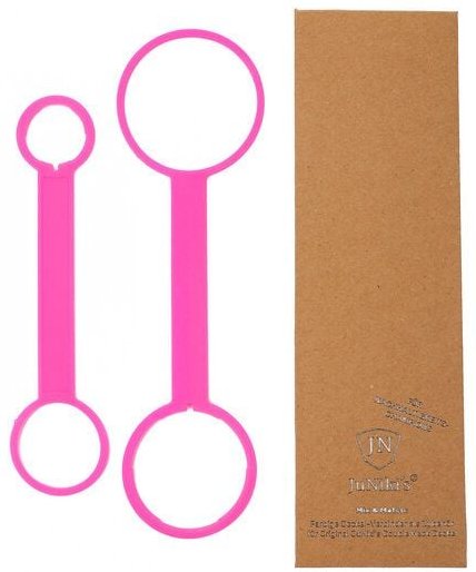 JN JuNiki's Pimp my bottle: JuNiki´s® Zubehör - 2er Set Deckelhalter in 8 Farben