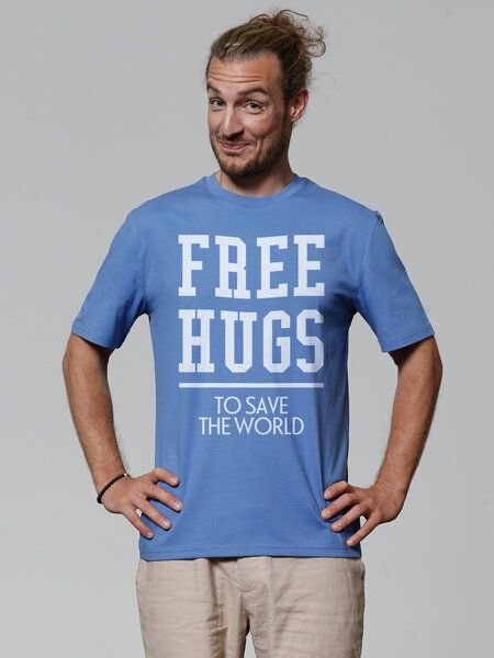 watapparel T-Shirt Unisex Free hugs to save the world