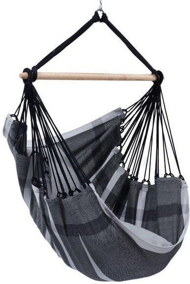 HängemattenGlück Hängesessel aus Bio-Baumwolle, handgewebt, GOTS zertifiziert, Sonjo