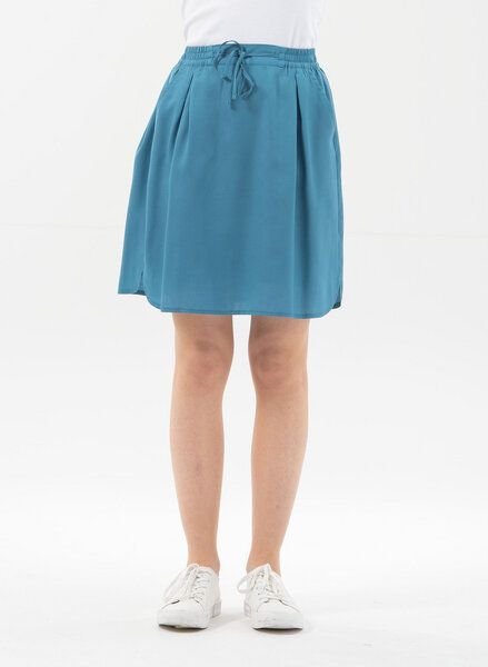 ORGANICATION Minirock aus Tencel mit Kordelzug