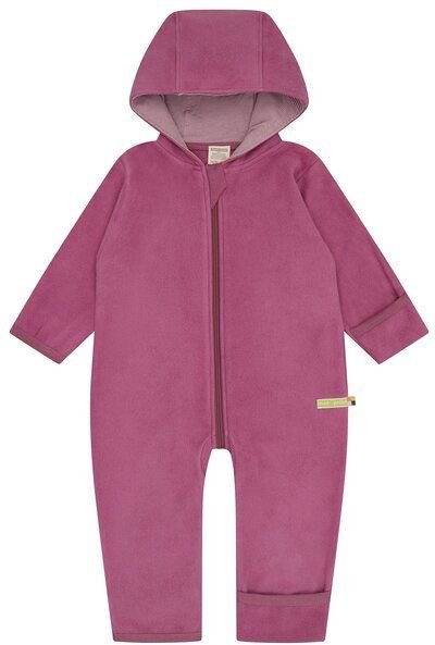 loud + proud Baby Overall aus Baumwoll-Fleece, GOTS-zertifiziert