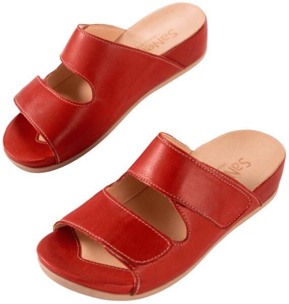 SaNeba Pantolette Damen | Open Spirit Velcro