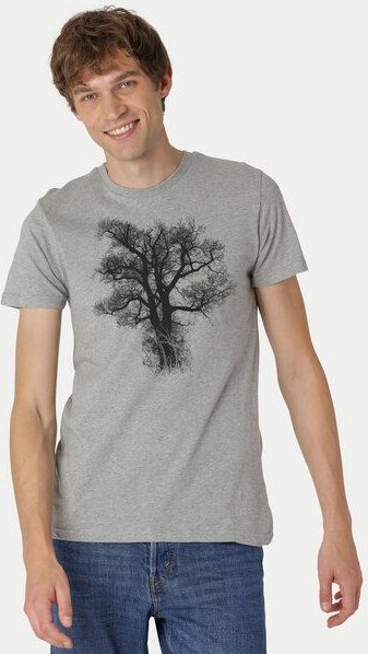 Peaces.bio - handbedruckte Biomode Bio-Herren-T-Shirt Chestnut