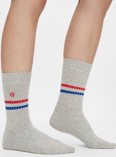 Natural Vibes Socken Originals | Bio GOTS | Tennissocken | Gerippte Socken | Herren Damen Socken