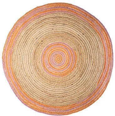 TRANQUILLO Teppich rund BOHO CHIC, Good Weave-zertifiziert, 120 cm (BS220, BS221)