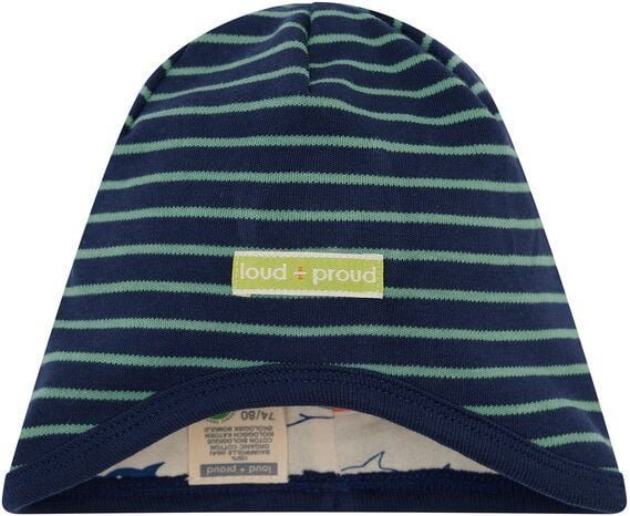 loud + proud Babys & Kinder Wendemütze, GOTS-zertifiziert