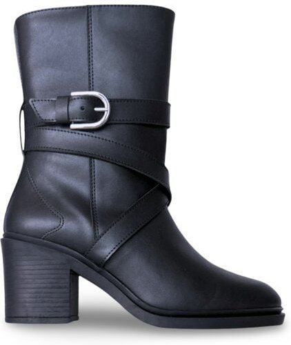 Nae Vegan Shoes NAE | Tulai Vegane Stiefeletten mit Absatz - Alltagstauglich mit Statement-Riemen