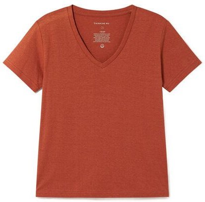 thinking mu T-Shirt - Hemp Clavel - aus Hanf & Bio-Baumwolle