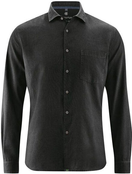HempAge Herren Freizeithemd Hanf/Bio-Baumwolle