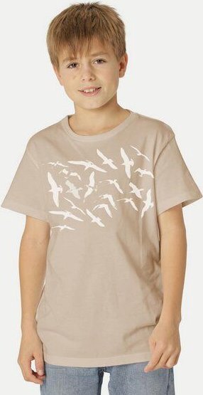 Peaces.bio - handbedruckte Biomode Bio-Kinder T-Shirt Möwen