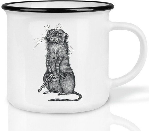 LIGARTI Keramiktasse – Johnny Pistol