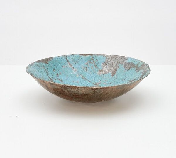 Moogoo Creative Africa Schale aus recycelten Ölfässern ca. 38 cm / Post-Oil Industrial Upcycling