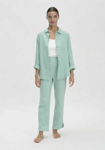 hessnatur Musselin Schlafhose Regular PURE SENSE aus reiner Bio-Baumwolle