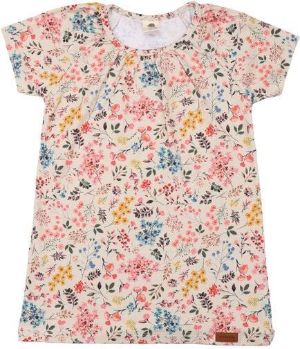 Kinder-Tunika „Mini Flowers“ aus Bio-Baumwolle – GOTS-zertifiziert – Walkiddy