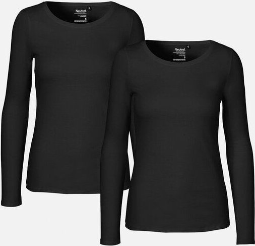 Neutral® Doppelpack Long Sleeve Shirt - Bio-Baumwolle
