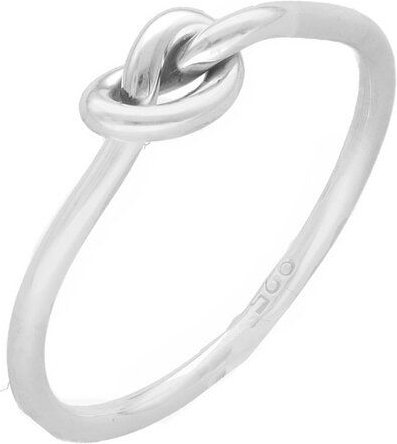 pakilia Silber Ring Brezel Fair-Trade und handmade