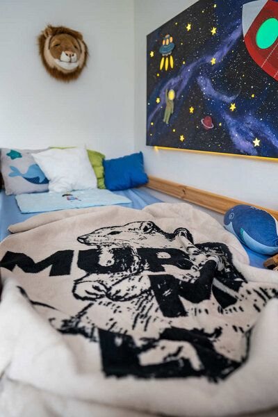KOLTER Kinderdecke Murmeli aus Bio-Baumwolle