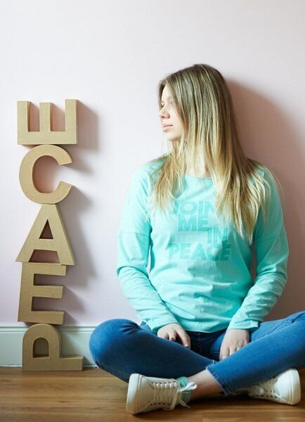 SPARKLES OF LIGHT Yoga Shirt | JOIN ME IN PEACE