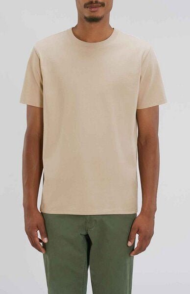 YTWOO Herren schweres Bio T-Shirt. Männer Premium Basic Shirt. Heavy Cotton