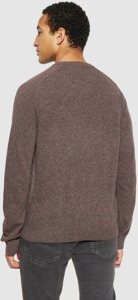 KnowledgeCotton Apparel Strickpullover - FIELD o-neck knit - aus Bio-Lammwolle