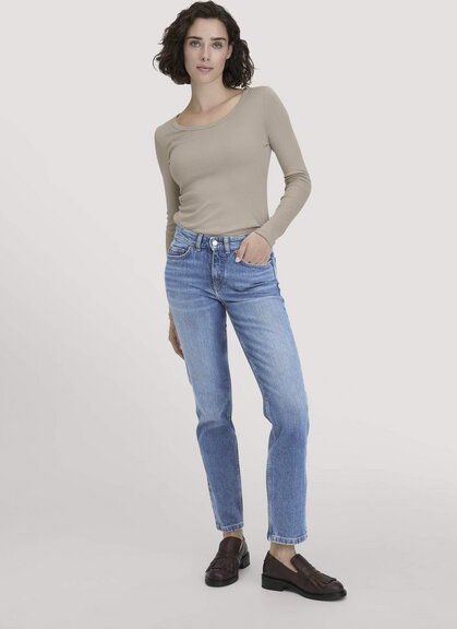 hessnatur Jeans MARIE Straight aus Bio-Denim