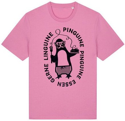 päfjes Pinguin Pinguine essen gerne Linguine - Fair Wear Unisex T-Shirt