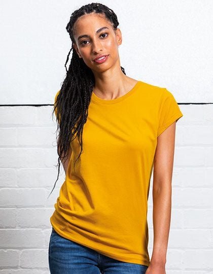 Mantis Damen Roll Sleeve T - Shirt lässig cooles Shirt