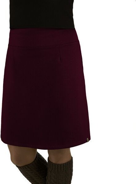 La Gitana Damen Rock Sweatstoff A-Linie „Aurian“ nachhaltig & fair