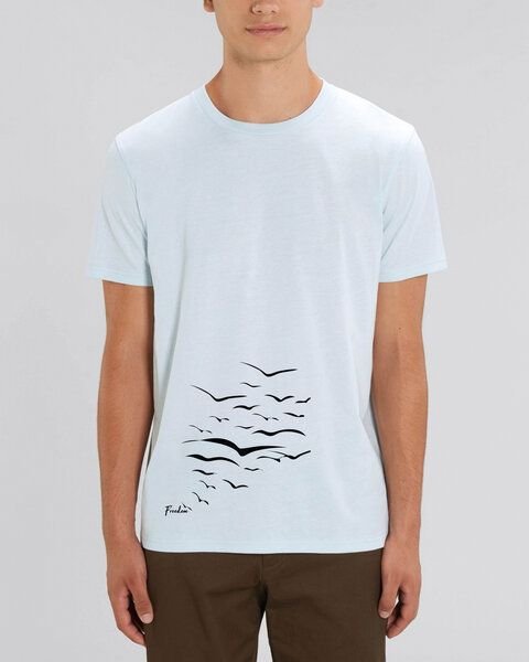 Human Family Bio Unisex T-Shirt "Create - Free Birds" in verschiedenen Farben