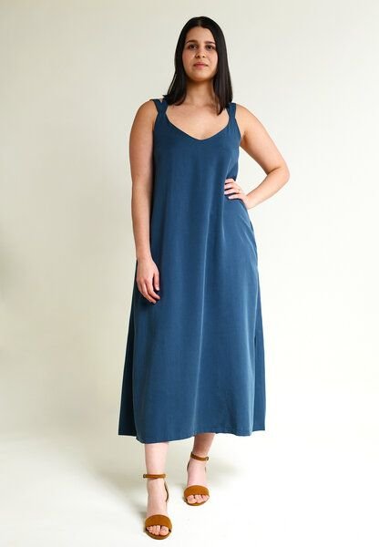 Studio Hertzberg MAXIKLEID "O-TERRE" AUS Tencel