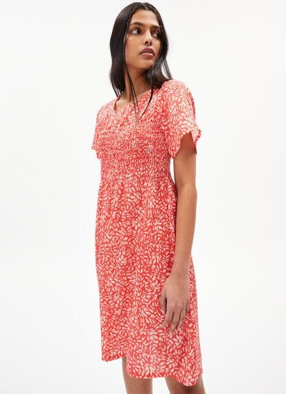 ARMEDANGELS HERAA WATER DOTS - Damen Webkleid mit 100% carbon-zero TENCEL Faseranteil