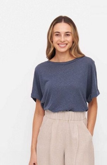 WiDDA berlin Leinen T-Shirt Modell: Lari