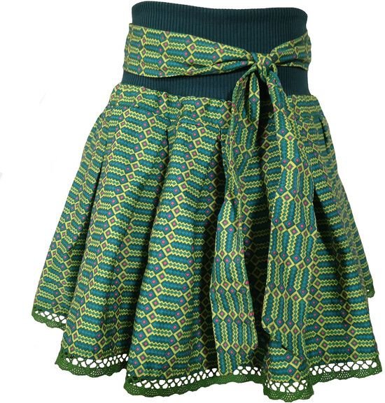 liebewicht Bunter Faltenrock Rock'On Marrakesch mit oder ohne Schleife