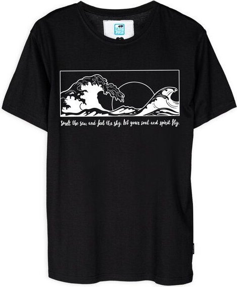 GARY MASH Shirt Welle aus Biobaumwolle