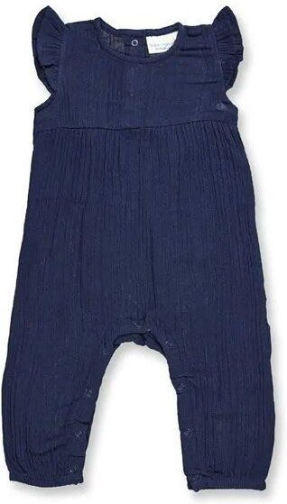 sense-organics Bequemer Baby Overall aus Musselin Marli von Sense Organics (Butterfly Romper)