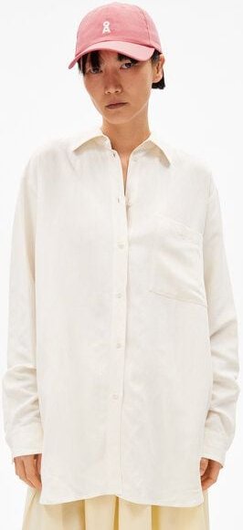 ARMEDANGELS MAALGAA LINO - Damen Bluse aus Leinen-Mix