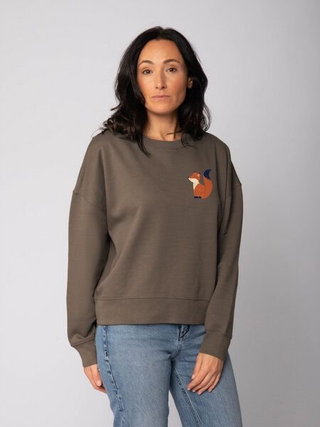 watapparel Sweatshirt Frauen Cute Fox