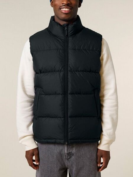 Thumbnail - Human Family Basic Unisex Weste "Buffer" aus recyceltem Polyester