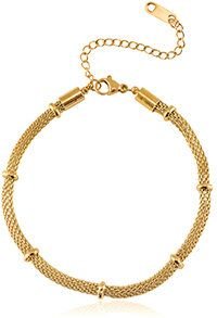 Strukturiertes Armband mit coolen Details von Elektropulli